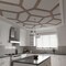 Ekena Millwork 66 56W x 66 56H x 38T Large Cameron Decorative Fretwork Wood Ceiling Panels, Walnut CELW67X67X0375CAMWA - alternate 9